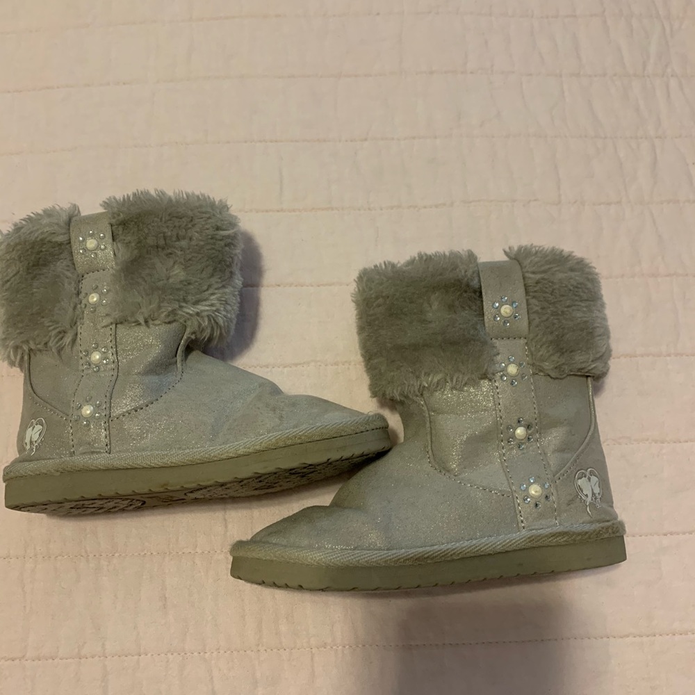 Frozen Little Girls Boots